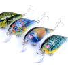 4x 7.5cm Popper Crank Bait Fishing Lure Lures Surface Tackle Saltwater