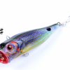 6X 9cm Popper Poppers Fishing Lure Lures Surface Tackle Fresh Saltwater