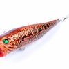 6X 9cm Popper Poppers Fishing Lure Lures Surface Tackle Fresh Saltwater