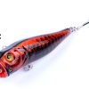 6X 9cm Popper Poppers Fishing Lure Lures Surface Tackle Fresh Saltwater