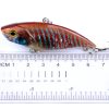 6x 6.5cm Vib Bait Fishing Lure Lures Hook Tackle Saltwater