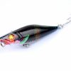 5X 7.5cm Popper Poppers Fishing Lure Lures Surface Tackle Fresh Saltwater