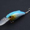 8x 7.5cm Popper Crank Bait Fishing Lure Lures Surface Tackle Saltwater