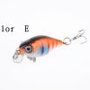 6x 4.5cm Popper Crank Bait Fishing Lure Lures Surface Tackle Saltwater