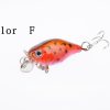 6x 4.5cm Popper Crank Bait Fishing Lure Lures Surface Tackle Saltwater