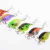 6x 4.5cm Popper Crank Bait Fishing Lure Lures Surface Tackle Saltwater