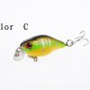 6x 4.5cm Popper Crank Bait Fishing Lure Lures Surface Tackle Saltwater