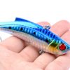 5x 9cm Vib Bait Fishing Lure Lures Hook Tackle Saltwater