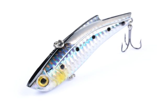 5x 9cm Vib Bait Fishing Lure Lures Hook Tackle Saltwater