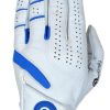 Power Touch Cabretta Leather Golf Glove for Men – White (XL)