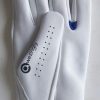 Power Touch Cabretta Leather Golf Glove for Men – White (XL)