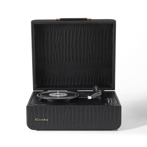 Crosley Mercury Turntable – Black, With Bluetooth Speakers