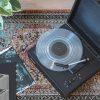 Crosley Mercury Turntable – Black, With Bluetooth Speakers