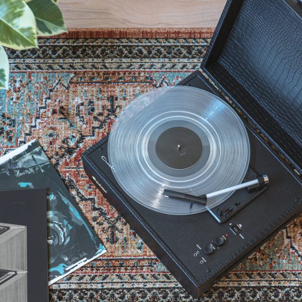 Crosley Mercury Turntable – Black, With Bluetooth Speakers