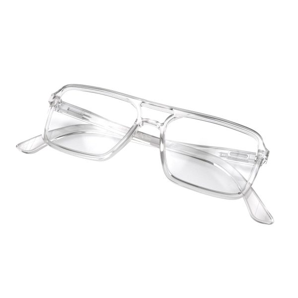 London Mole Spy Blue Blocker Glasses – Transparent