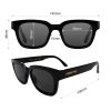 London Mole Tricky Sunglasses – Gloss Black and Black