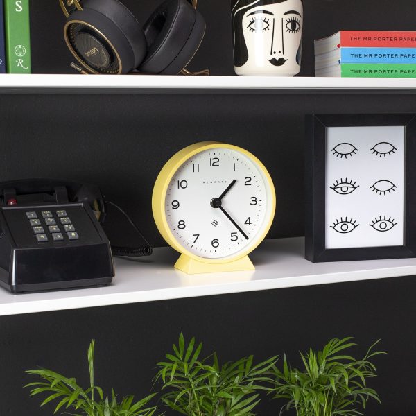 Newgate M Mantel Clock – Yellow