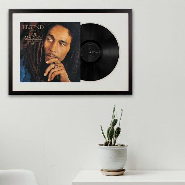 Framed Bob Marley – Legend – Vinyl Album Art