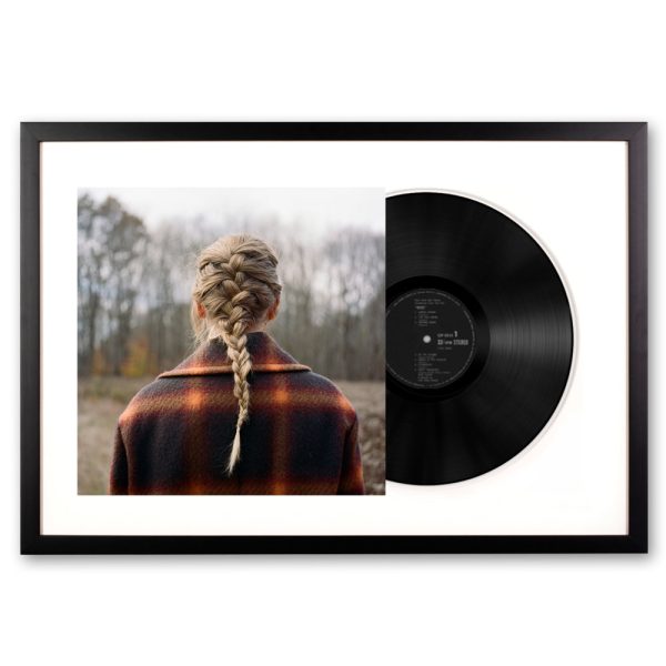 Framed Taylor Swift – Evermore – Double Vinyl Album Art