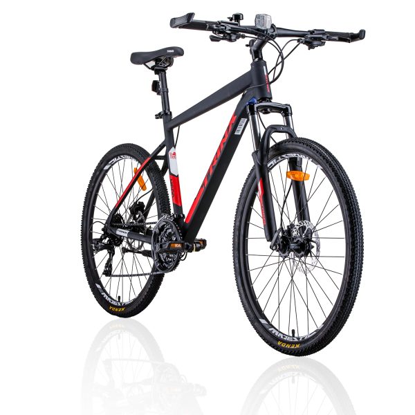 M600 Mountain Bike 24 Speed MTB Bicycle 19 Inches Frame Red