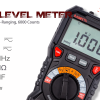 KAIWEETS Digital Multimeter TRMS 6000 Counts Voltmeter Auto-Ranging Fast Accurately Measures Voltage Current Amp Resistance Diodes Continuity Duty-Cyc