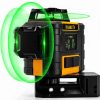 Green Laser Level 3 X 360? Rotary Self Leveling with 1 Rechargeable Battery