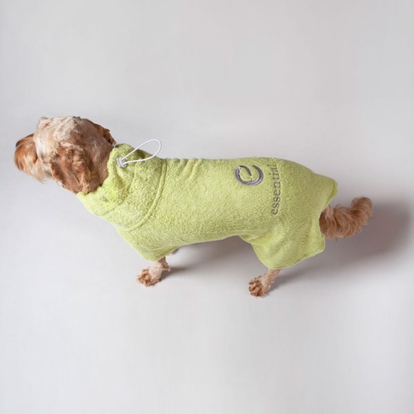 Organic Luxury Bamboo & Cotton Dog Bathrobe – XL