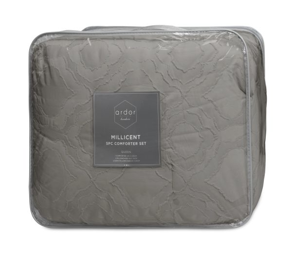 Millicent 5PCE COMFORTER SET – QUEEN