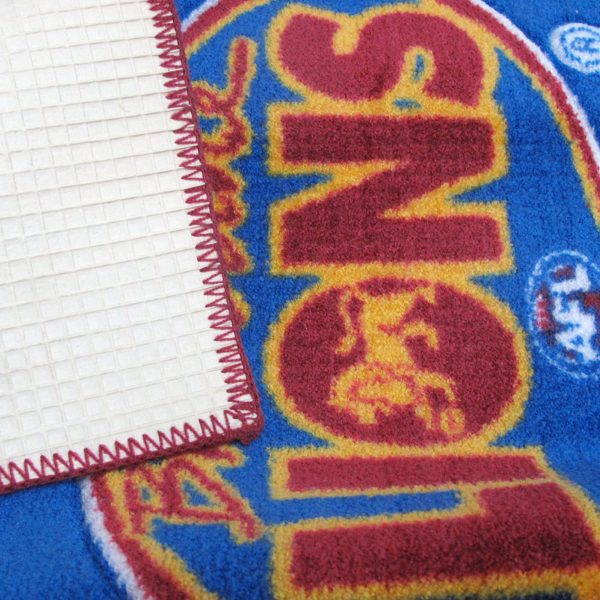 Brisbane Lions Rubber Backed Floor Mat 55 x 85 cm