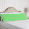 100% Cotton Body Pillowcase Green