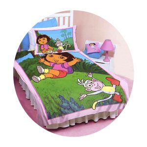 Dora The Explorer Licensed Quilt Cover Set Friends Double