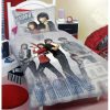 Camp Rock Final Jam Grey Quilt Cover Set Single