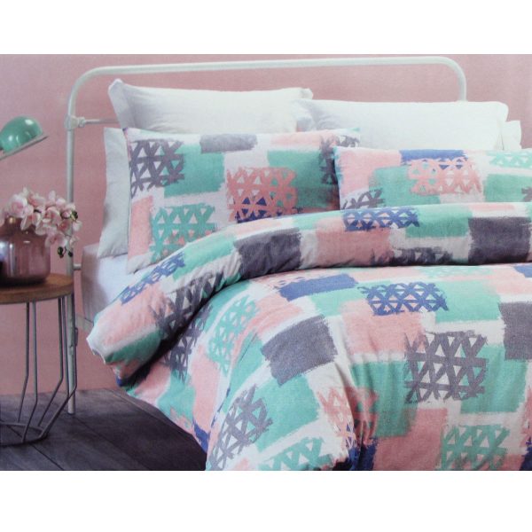 Gouache Niro Easy Care Quilt Cover Set King