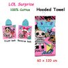 LOL Surprise Cotton Hooded Licensed Towel 60 x 120 cm