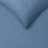 100% Linen Brilliant Blue Sheet Set Double