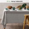 Natural French Linen Tablecloth 150cm x 230cm