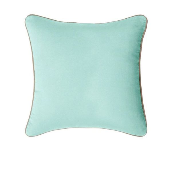 Gabriel 100% Cotton Filled Cushion 60 x 60 cm Glacier Blue