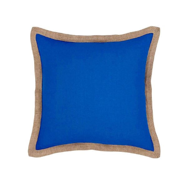 Hampton Linen Filled Cushion 50 x 50 cm Blue