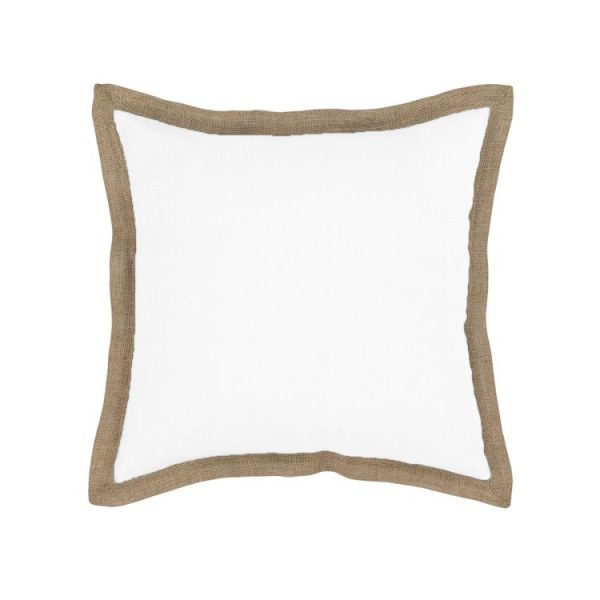 Hampton Linen Filled Cushion 50 x 50 cm White