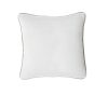 Gabriel 100% Cotton Cushion Cover 43 x 43 cm White