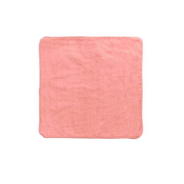 Panama 100% Cotton Cushion Cover Coral