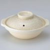 Donabe Japanese Ginpo 24.5cm Clay Pot Ceramic Hot Pot Casserole #8 2-3people 1.5L