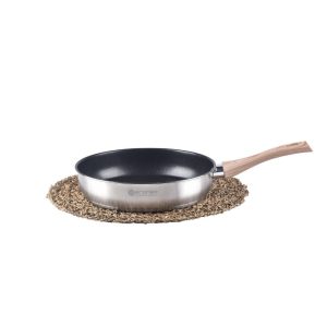 Kylin 304 Stainless Steel Mousse Frying Pan 24cm