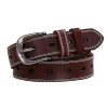 Classic Leather Belts for Women, Joyreap Genuine Leather Womens Belts Alloy Pin Buckle – Brown