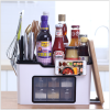 Multifunction Kitchen Utensils Condiment Storage Rack Seasoning Storage Box