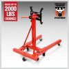 Heavy Duty Engine Stand Workshop Car Auto Folding Crane Hoist 900kg Loading