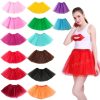 New Adults Tulle Tutu Skirt Dressup Party Costume Ballet Womens Girls Dance Wear – Kids, Black