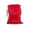 Large Christmas XMAS Hessian Santa Sack Stocking Bag Reindeer Children Gifts Bag, Red – Santa Mail