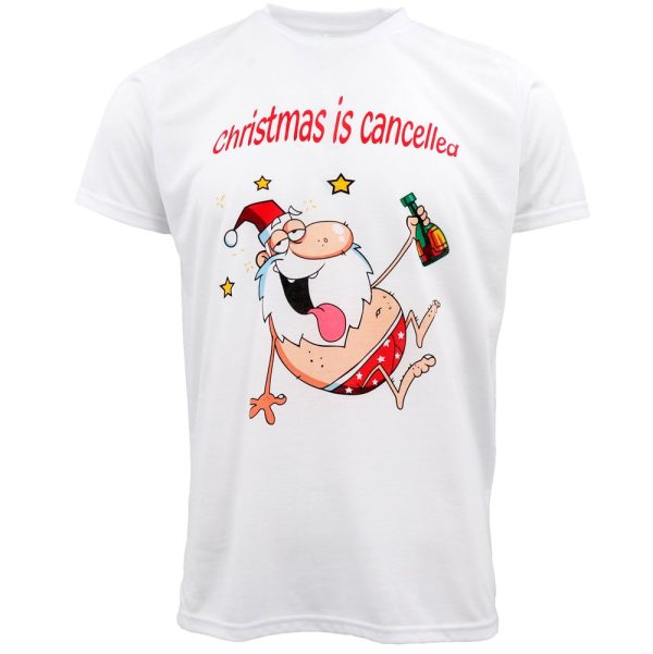 New Funny Adult Xmas Christmas T Shirt Tee Mens Womens 100% Cotton Jolly Ugly, Santa Drive Kombi (Red) – XS