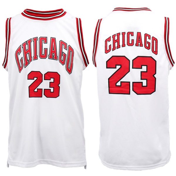 New Men’s Basketball Jersey Sports T Shirt Tee Vest Tops Gym Chicago Los Angeles, White – Los Angeles 24 – S